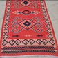 Amazing Hand Knotted Vintage Turkish Kilim Kilm Wool Area Rug 4.6 x 2.3 Ft