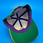 Vintage Mardi Gras Rare Hat SnapBack Lightning Bolt Thunder Jagged Edge Cap