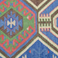 Turkish Bohemian Rug , Geometric Design Turkish Rug,Hand Made 4’x6’