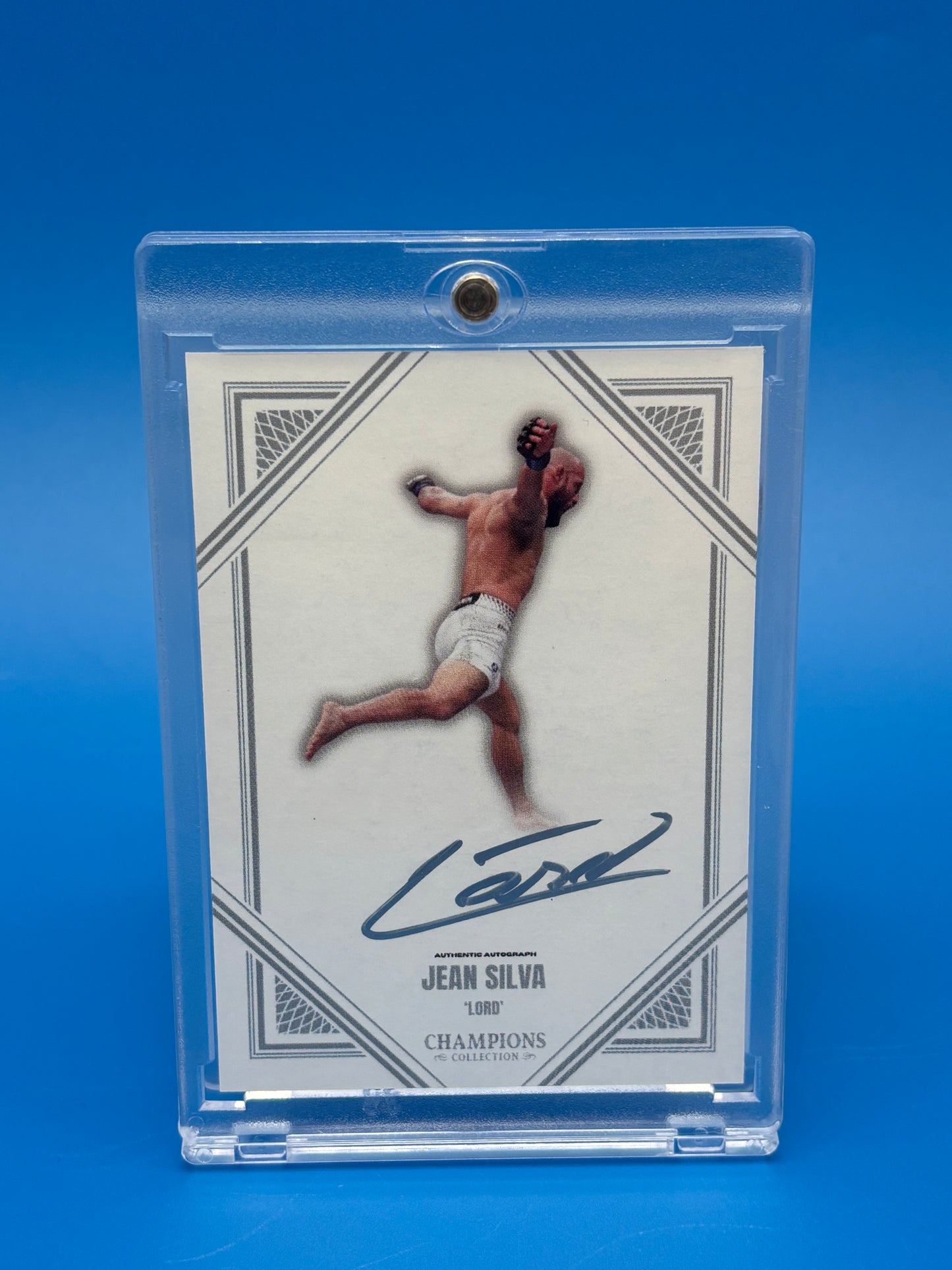 Jean Silva Lord Champions Collection Authentic Autograph Card JS-A UFC MMA Auto