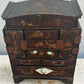 Antique Japanese Meiji Kodansu Lacquer Cabinet Birds Flowers 10 Drawer 16”