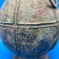 Chinese Archaistic Bronze Hu Vase Elephant Head Ring Handles Figural 11”