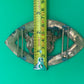 Antique Style Art Nouveau Brass Lady Profile Sash Belt Buckle Gibson Girl