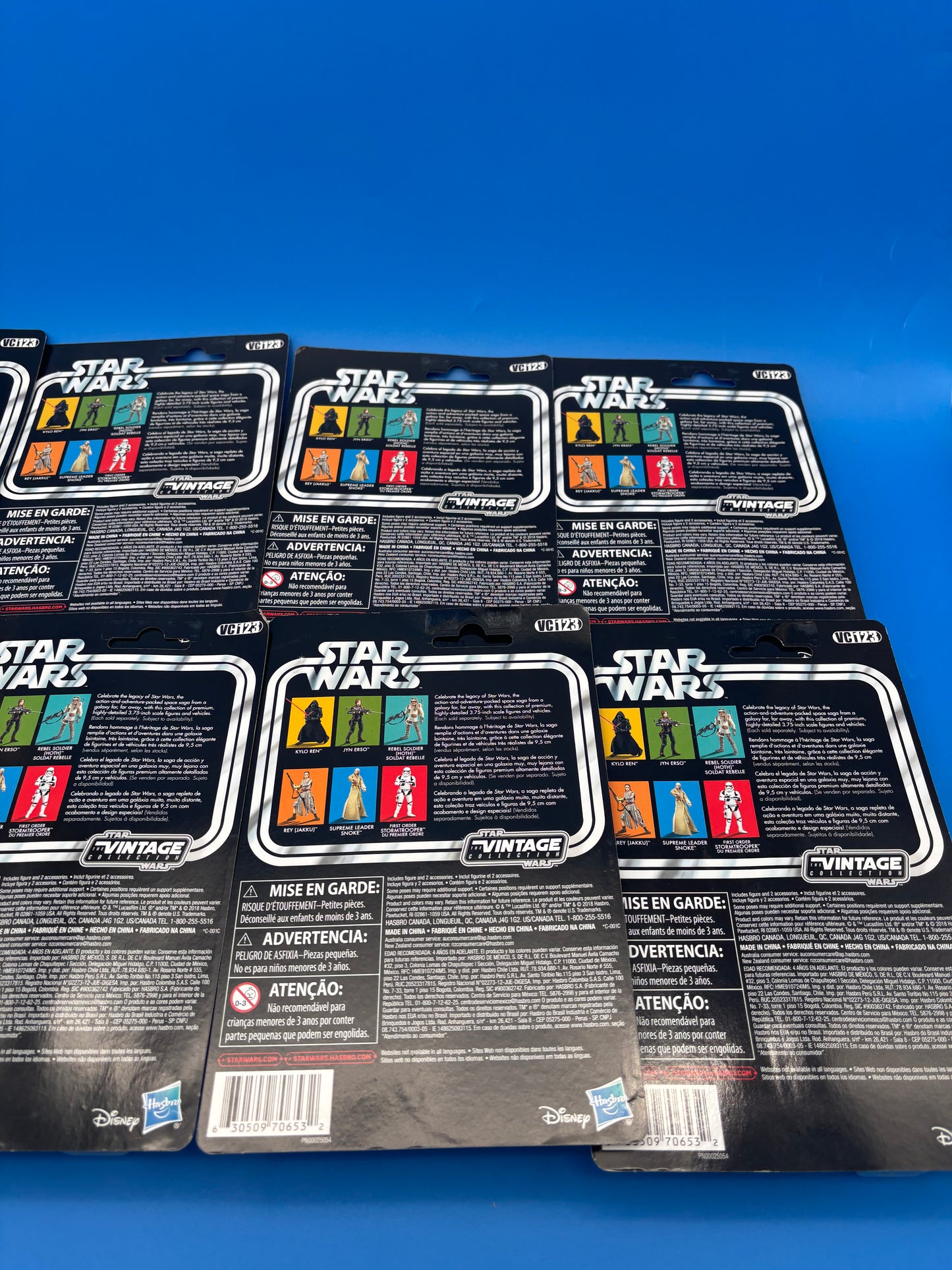 Star Wars Vintage Collection VC123 Mimban Stormtrooper Lot of 8 New Damaged Cards