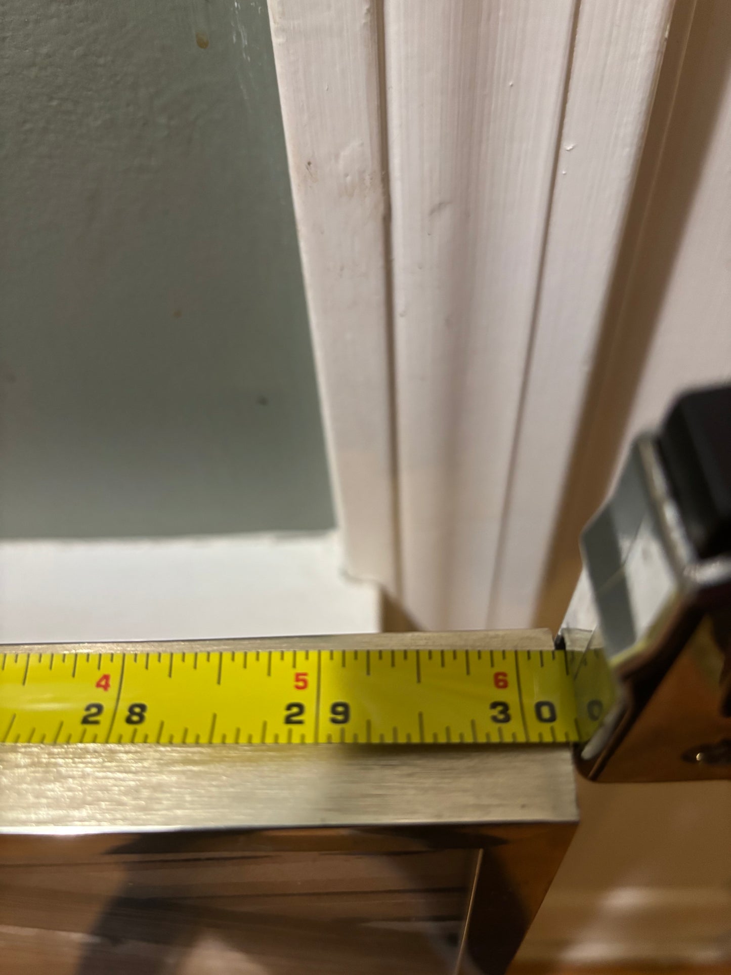 Vintage Antique Glass Frame Canvas Painting "Country Window" by Artist Alberto