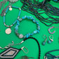 Large Boho Southwestern Jewelry Lot Turquoise Tribal Silver Tone Statement Necklaces Bracelets