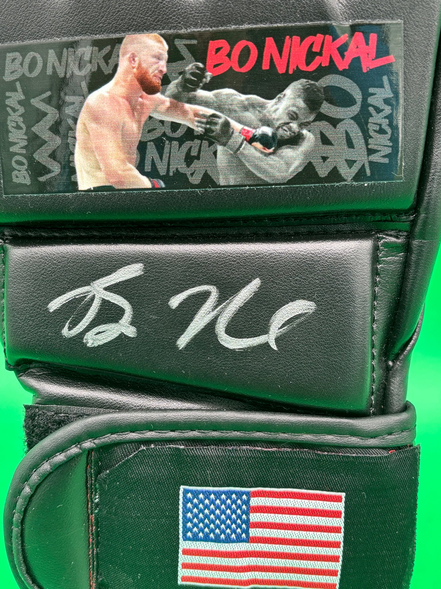 BO NICKAL Signed UFC/MMA Fight Glove – Beckett Witnessed Authenticated