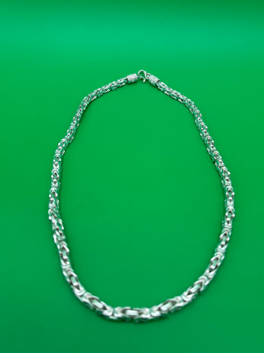 Rare Chinese Miao Tibetan Silver Handmade Necklace