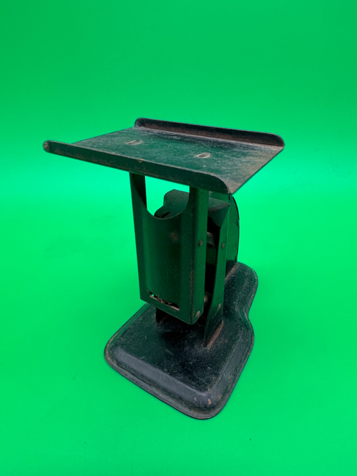 Antique “The GEM” U.S. Postal Letter Scale Desk Office Cast Iron c1910s Parcel Post Rate Chart