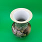 Vintage Noritake Hand Painted Japan 11” Floral Vase Pink Flowers Gold Gilt