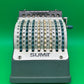 Vintage SUMIT Manual Adding Machine Calculator w/ Original Box Directions Pearl NY