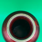 Beautiful 7 1/8'' Showa Japanese Red Gimbari Cloisonne Enamel Floral Rose Vase