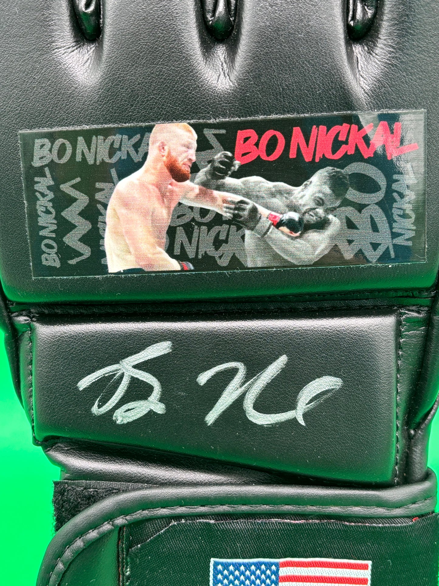 BO NICKAL Signed UFC/MMA Fight Glove – Beckett Witnessed Authenticated