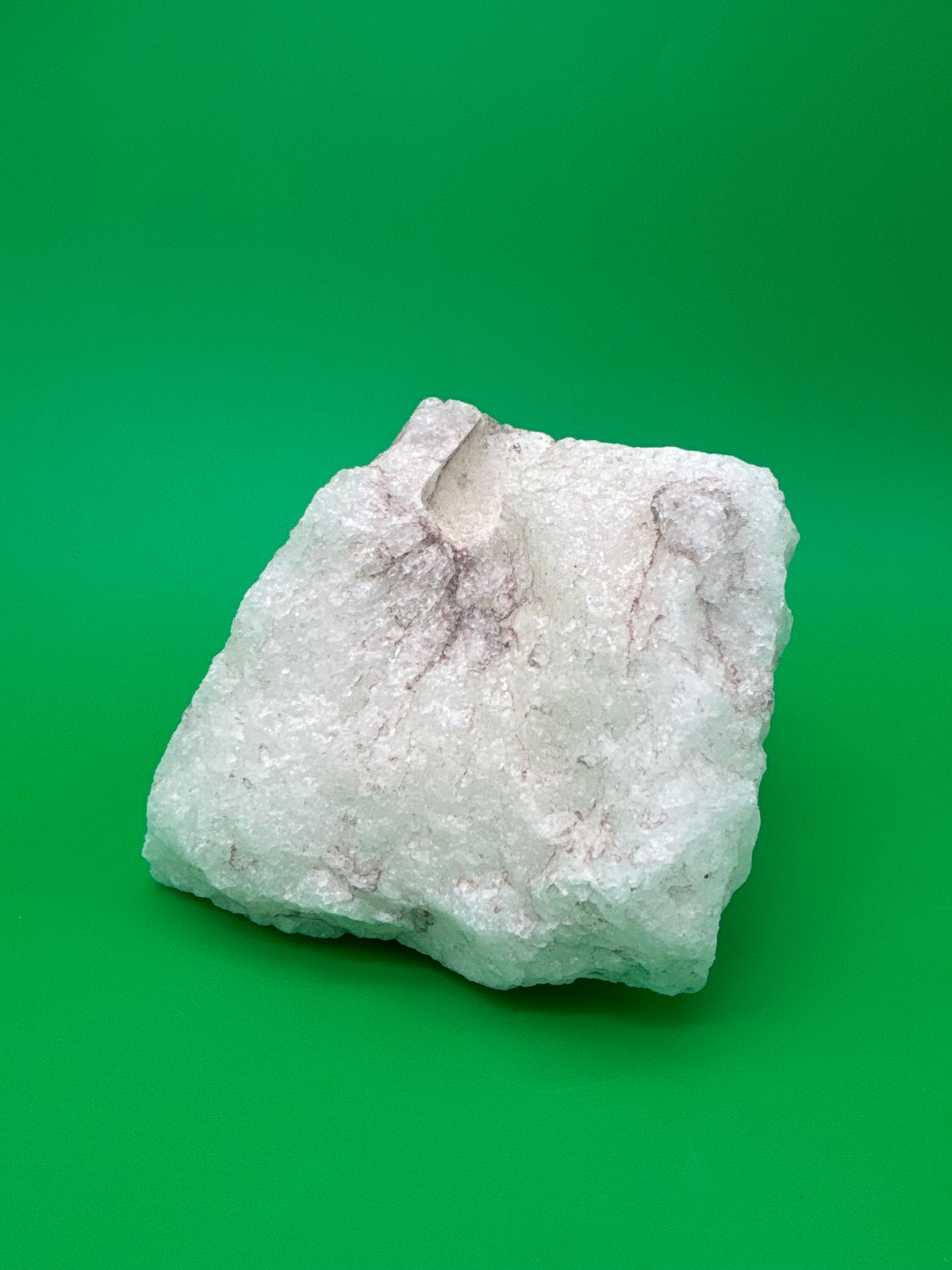 Large Natural White Druzy Quartz Crystal Cluster Mineral Specimen 5” Display Rock