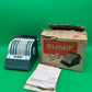 Vintage SUMIT Manual Adding Machine Calculator w/ Original Box Directions Pearl NY