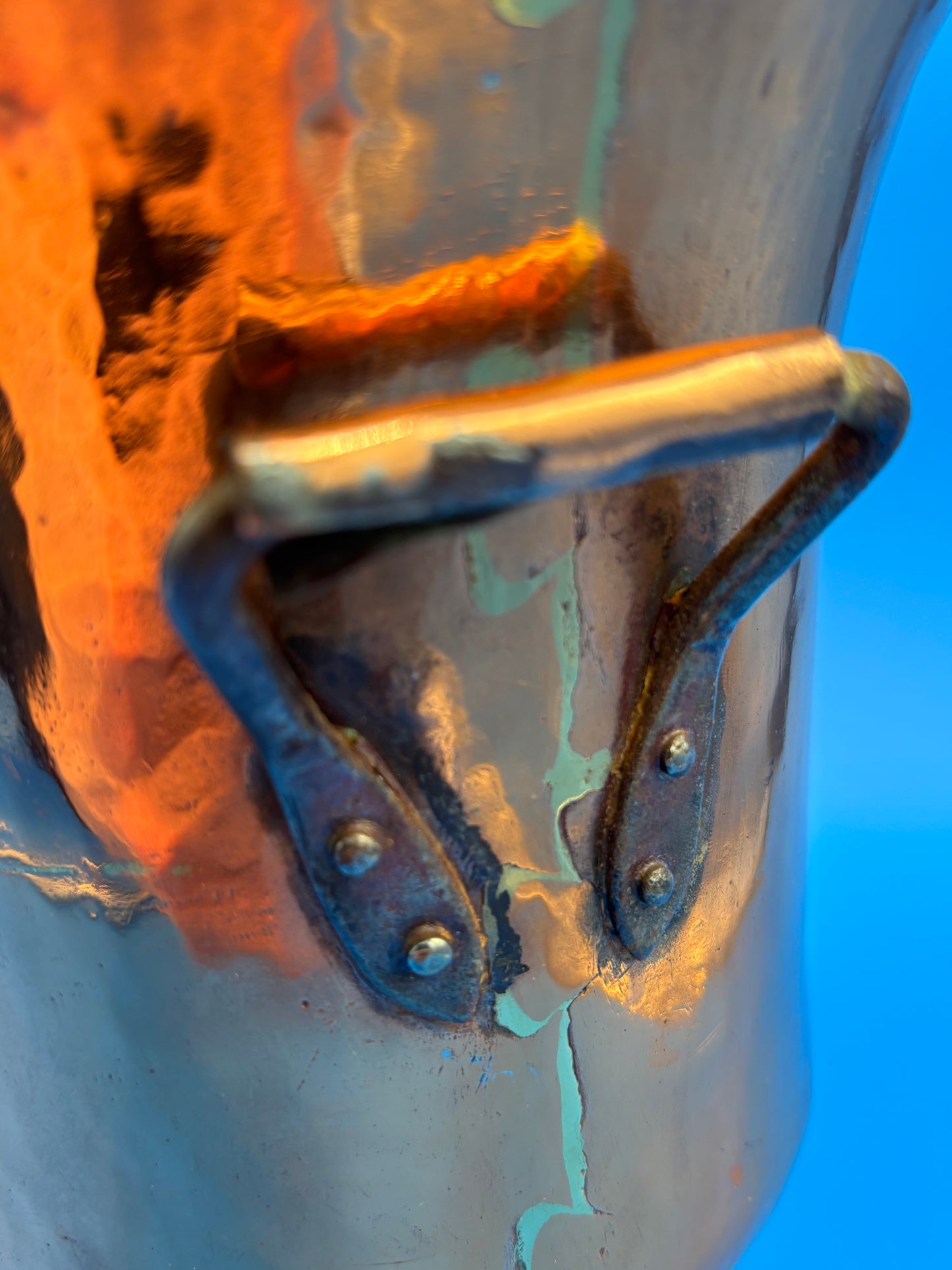 Rare Antique Heavy Solid Copper Tea Samovar - Turkish - Tea Boiler w/Chimney