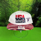 Vintage 1992 USA Team Basketball #32 Lakers Hat