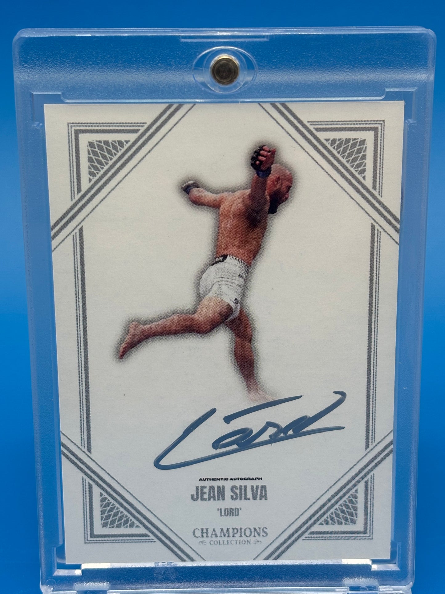 Jean Silva Lord Champions Collection Authentic Autograph Card JS-A UFC MMA Auto