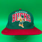 Vintage Milwaukee Bucks Mitchell And Ness SnapBack Hat