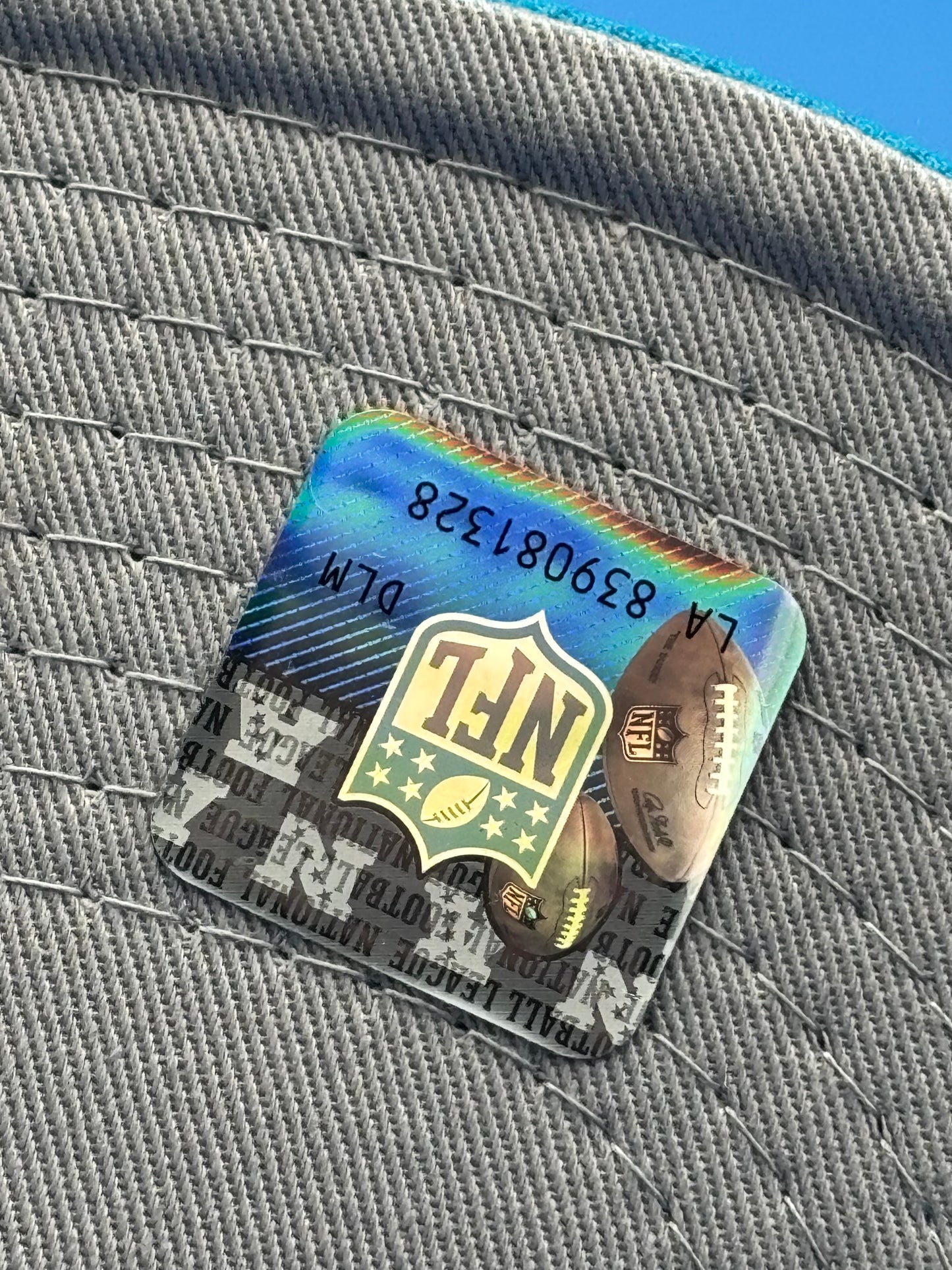 Vintage New Era 9Fifty NFL Carolina Panthers Shark Tooth Snapback Hat