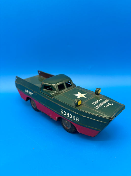 Vintage Line MAR Toys Japan Tin Army 3rd Amphibious Force Friction Toy 638698