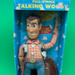 Original 1995 Thinkway Toys Pull-String Talking Woody from Disney Pixar’s Toy Story.