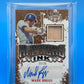 2024 Leaf Lumber Wade Boggs Auto Bat 22/25 #HI-WB1
