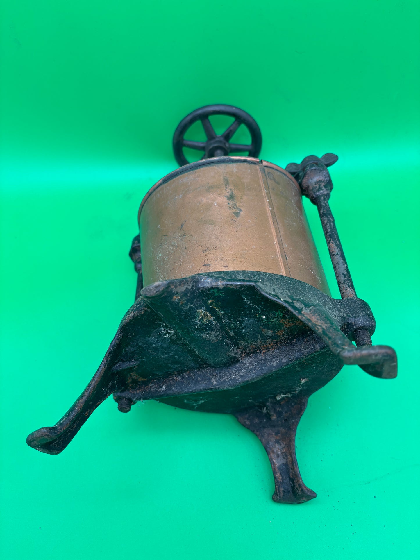 19th-century Logan + Strobridge Co. No. 2 fruit / lard press