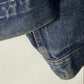 Vintage 80s Levi’s 70506-0216 Denim Trucker Jacket USA Size 36 Distressed