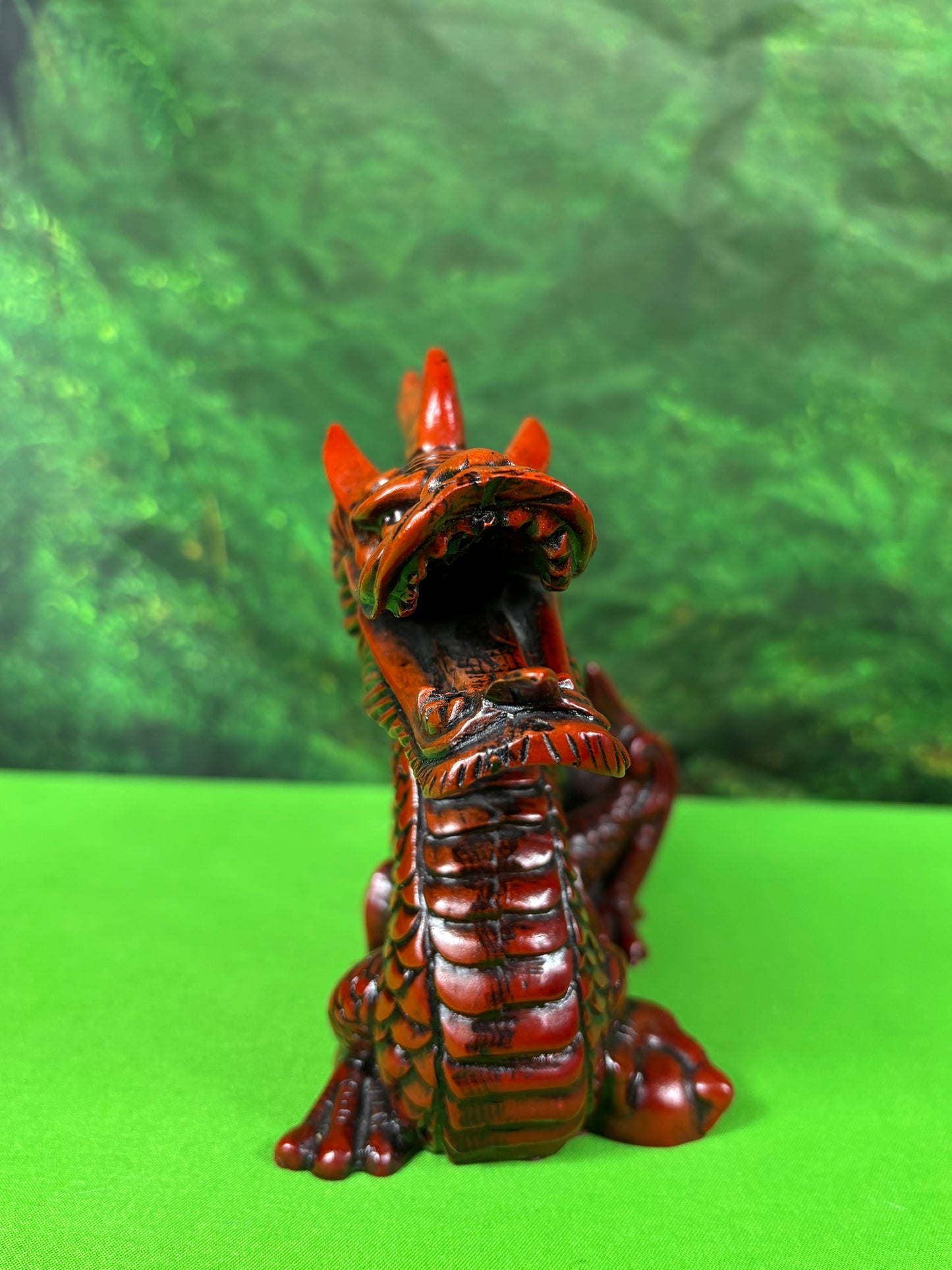 Vintage Carved Chinese Feng Shui Dragon