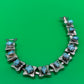 Vintage MCM High End Turquoise Tone 7" Bracelet