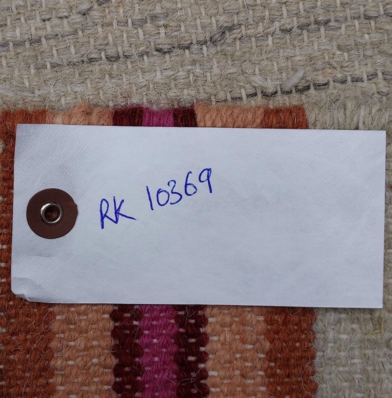 Vintage Turkish Bohemian Rug Tree of Life Fish Design Handmade 4x6 Ft Flatweave Kilim