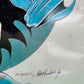 1990 Batman Pat Broderick Signed Numbered Lithograph 1786/5000 Framed DC Comics