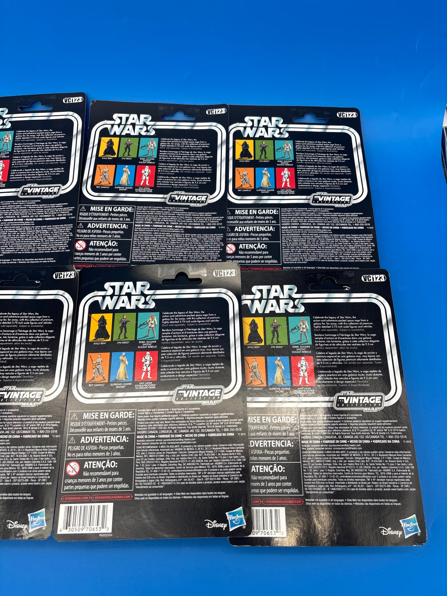 Star Wars Vintage Collection VC123 Mimban Stormtrooper Lot of 8 New Damaged Cards