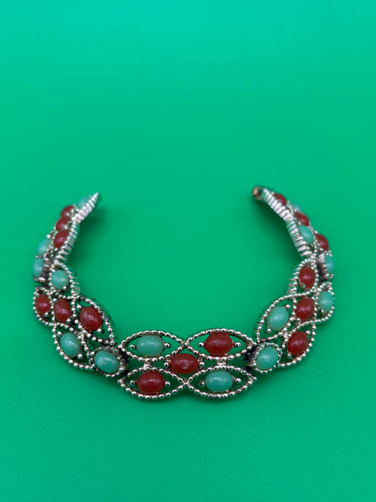 Vintage MCM Signed Sarah COV 7.5" Bracelet