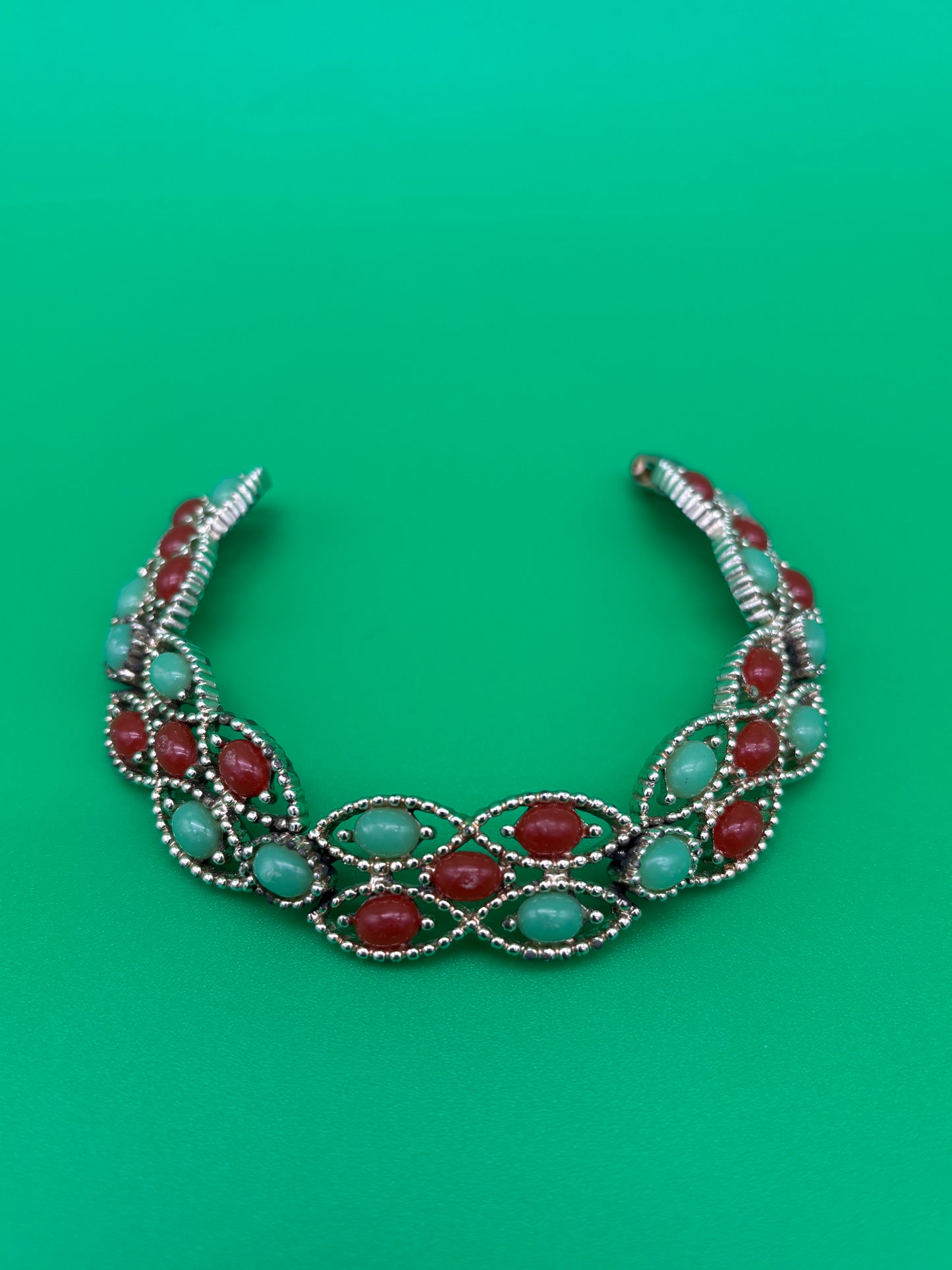 Vintage MCM Signed Sarah COV 7.5" Bracelet