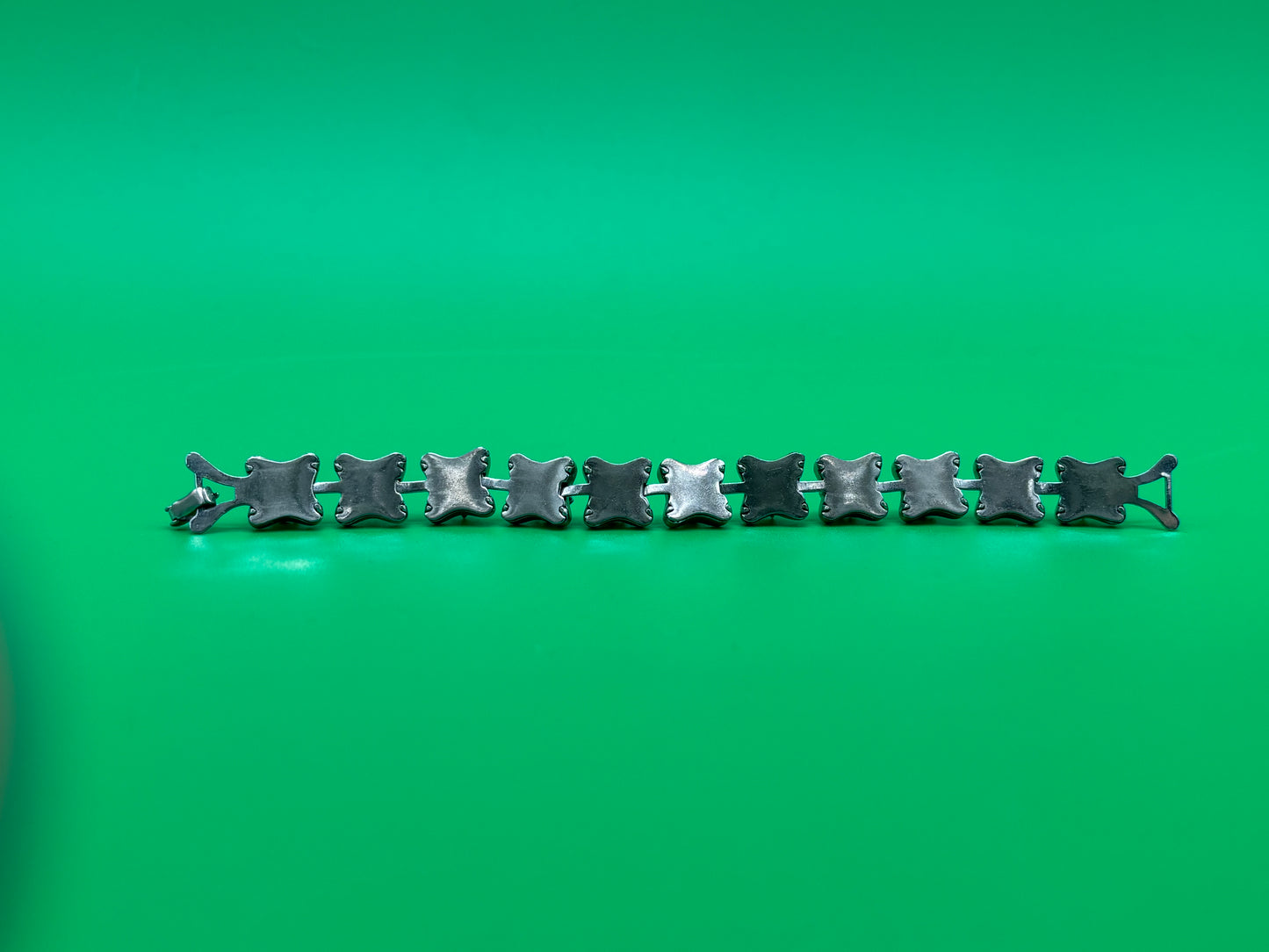 Vintage MCM High End Turquoise Tone 7" Bracelet