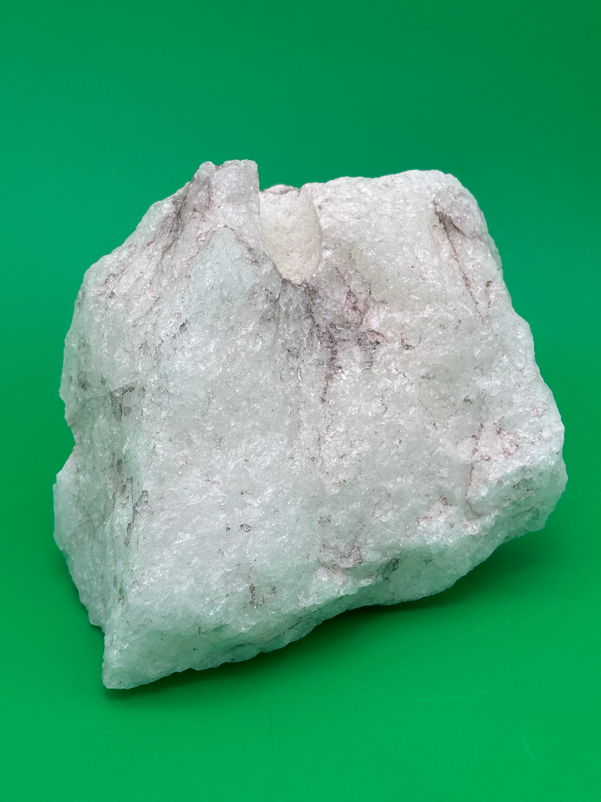 Large Natural White Druzy Quartz Crystal Cluster Mineral Specimen 5” Display Rock