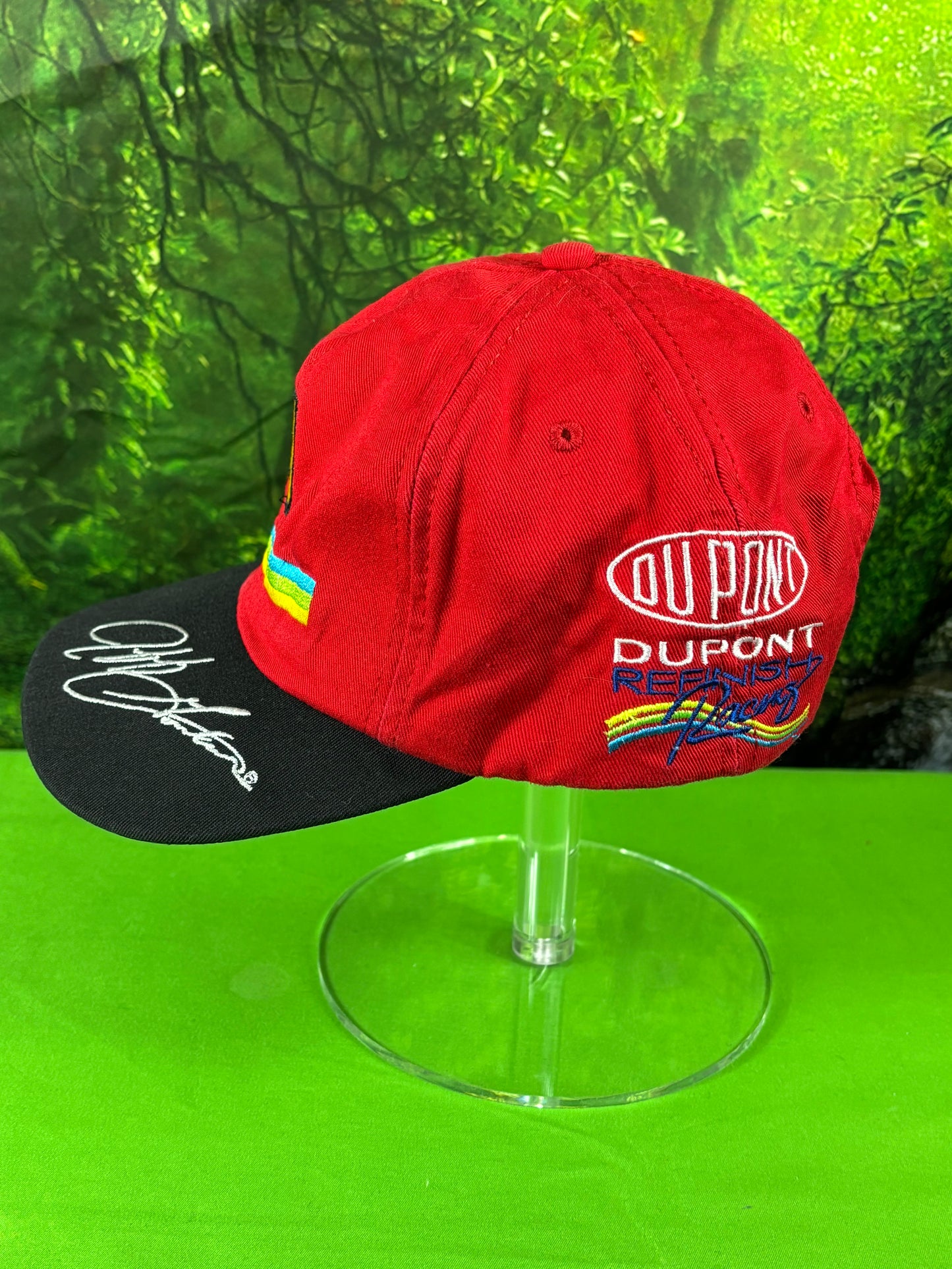 Vintage 1995 NASCAR Winston Cup Jeff Gordan #24 Snapback Baseball Hat Cap Adjustable