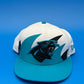 Vintage New Era 9Fifty NFL Carolina Panthers Shark Tooth Snapback Hat