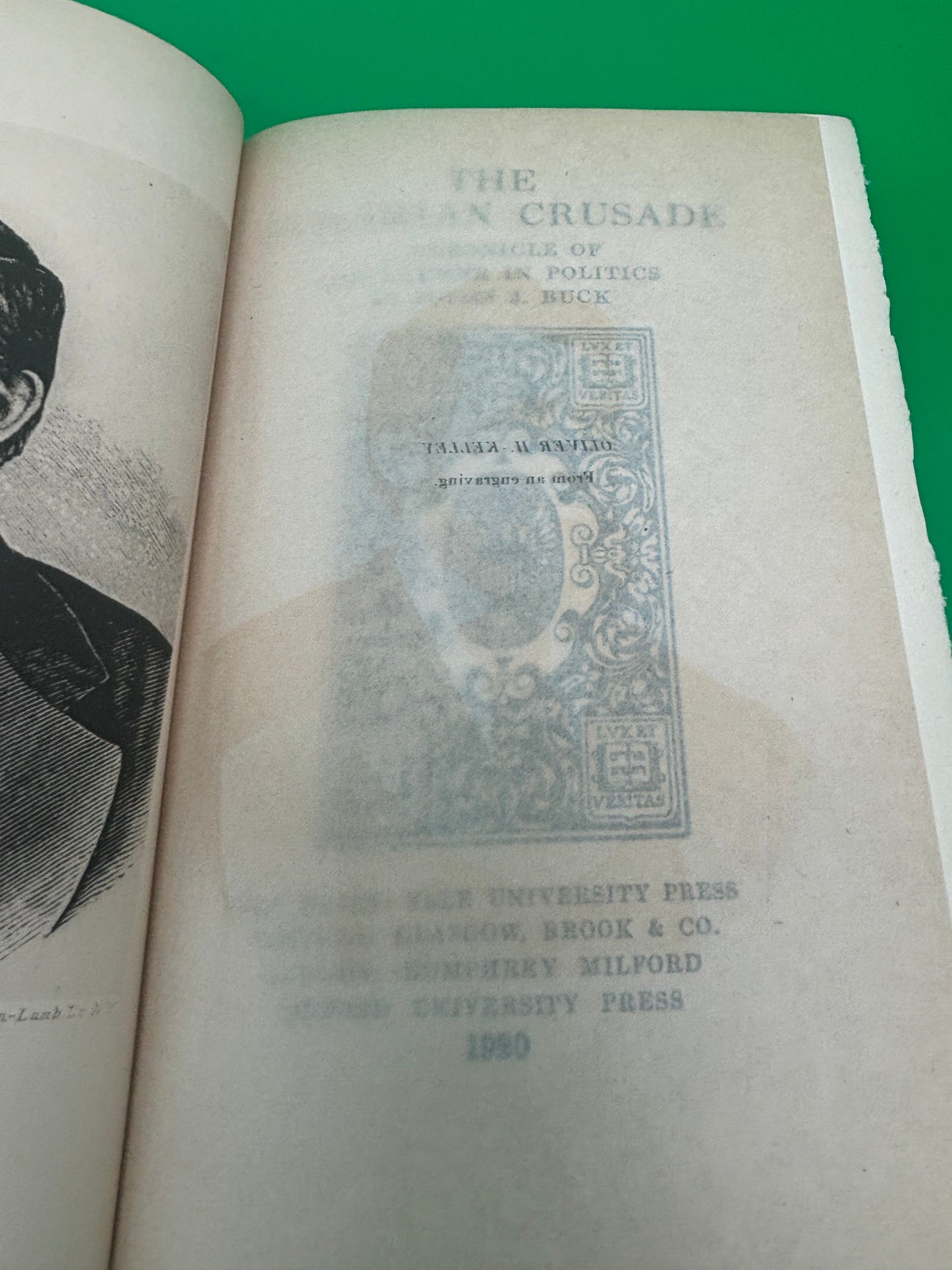 Antique 1920 The Agrarian Crusade Solon J Buck Farmer in Politics Yale HC Book