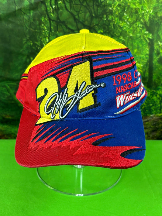 Vintage 1998 NASCAR Racing Jeff Gordon #24 Snapback Winston Cap Hat