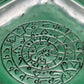 Vintage Mexico 900 Silver Ashtray Aztec Calendar Stamped Design 38g 3.25”
