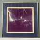 Vintage Gary Ladd Kitt Peak Observatory Lightning Framed Photo Print Arizona