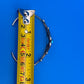 Vintage Sterling Silver Turquoise Cuff Bracelet Openwork Southwestern Design