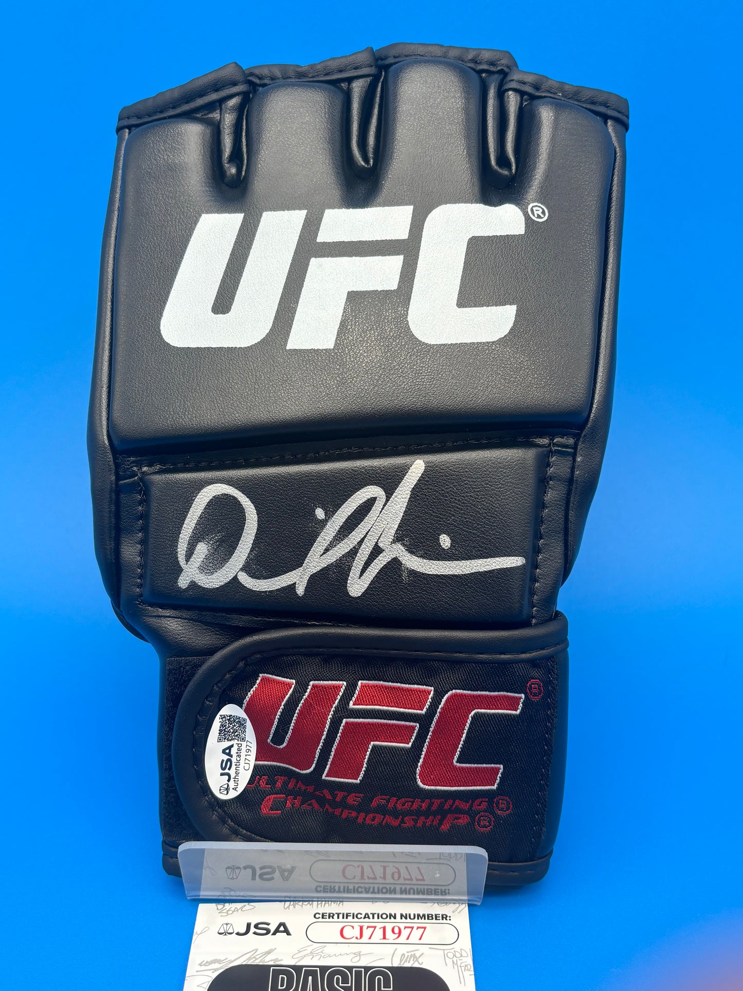 Daniel Cormier Signed Autographed UFC MMA Glove AUTO JSA COA