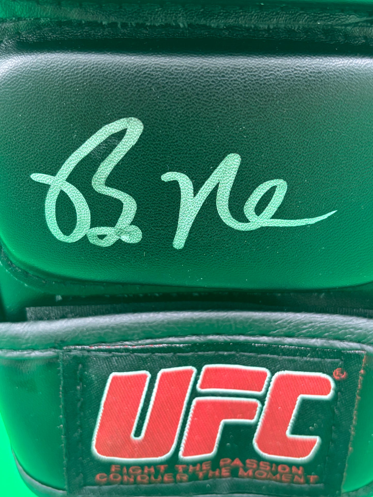 Bo Nickal Signed Autographed UFC Glove Beckett BAS COA AC82836 MMA
