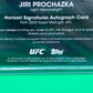 Jiri Prochazka Base Horizon On Card Autograph Topps Midnight 2025 UFC #HNS-JP