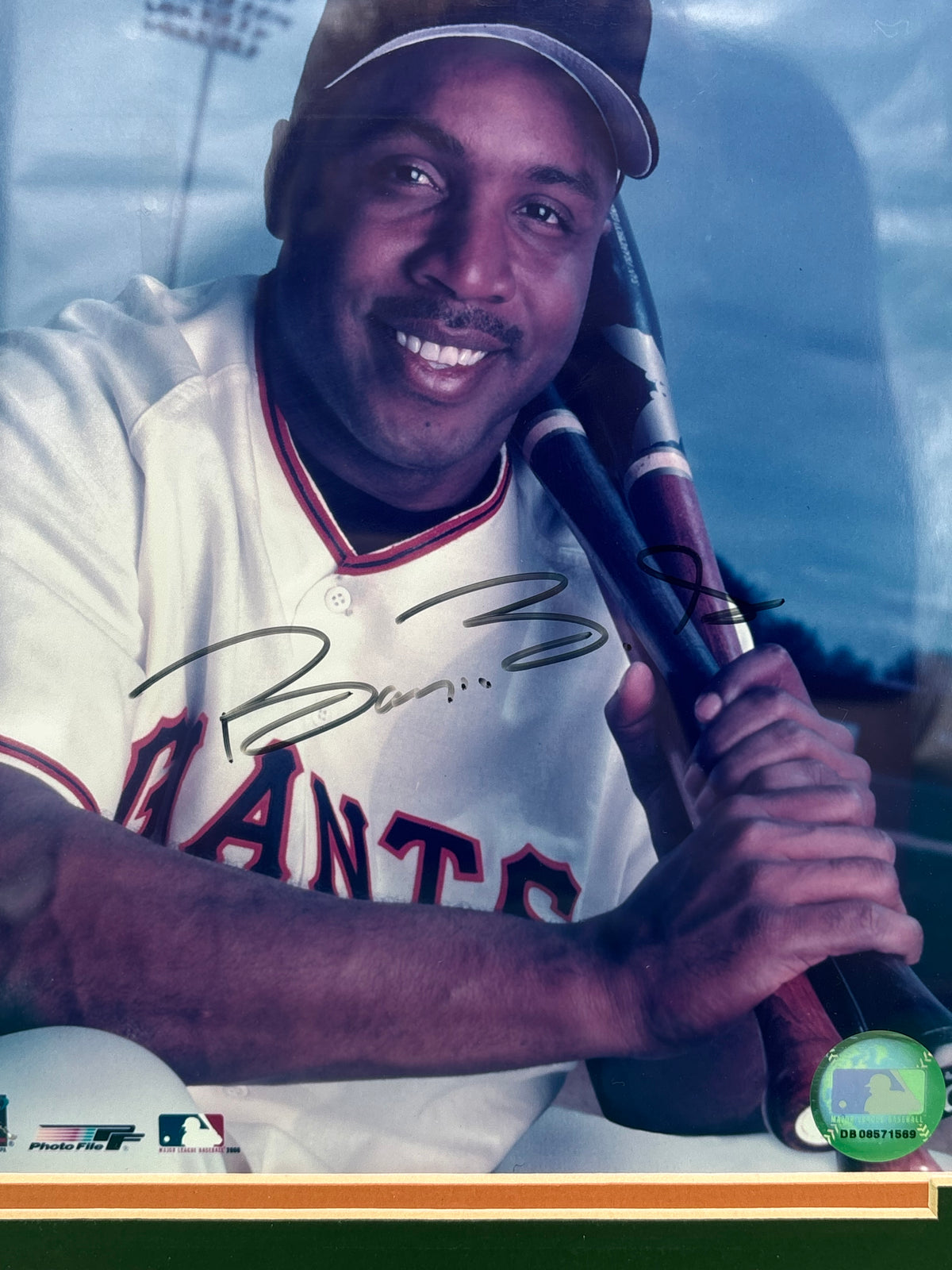 Barry Bonds Signed Framed Photo SF Giants Ted Williams Museum COA MLB Hologram