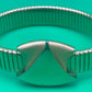 Vintage Napier Silver Tone Stretch Bracelet Geometric Modernist Expansion Rare